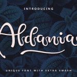 Aldania Script Font