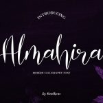 Almahira Script Font 768x512