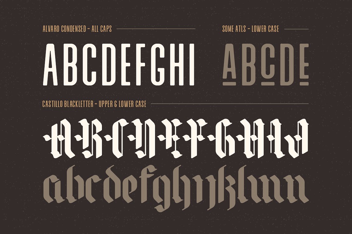 Alvaro Condensed Font Duo 3