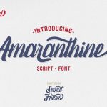 Amaranthine Script Font