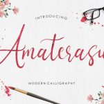 Amaterasu Calligraphy Font