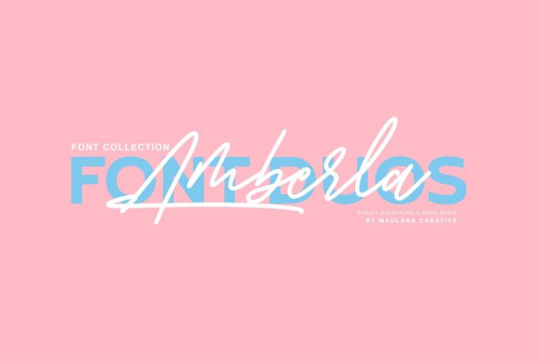 Amberla Signature Font