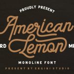 American Lemon Font Duo