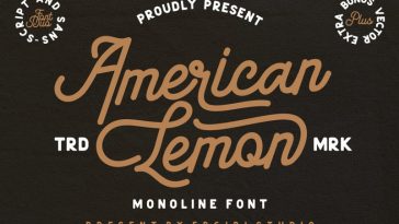 American Lemon Font Duo