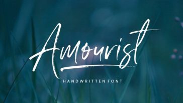 Amourist Handwritten Font