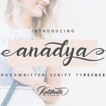 Anadya Handwritten Script Font (1)