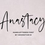 Anastacy Handlettered Font