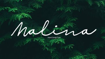 Malina Script Font