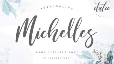 Michelles Script Font