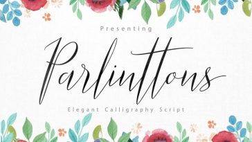 Parlinttons Script Font