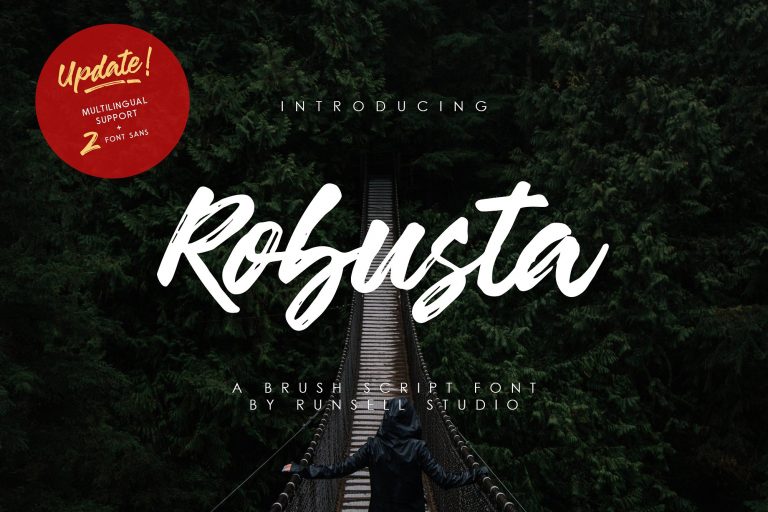 Robusta Script Sans Font 768x512