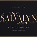 Salvalyn Serif Font 768x512