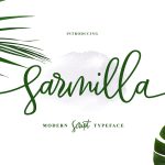 Sarmilla Script Font