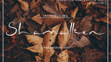 Shamallien Script Font