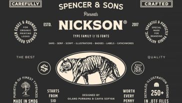 Ss Nickson Typeface 768x512