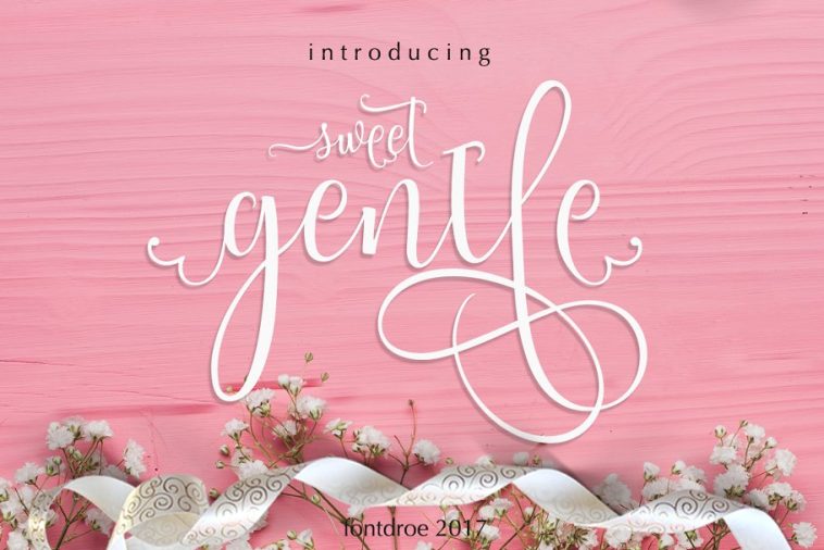 Sweetgentle Script Font