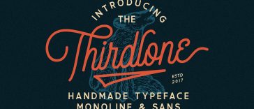 Thirdlone Handmande Font