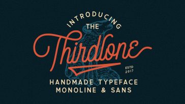 Thirdlone Handmande Font