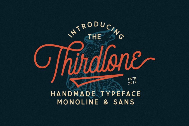 Thirdlone Handmande Font