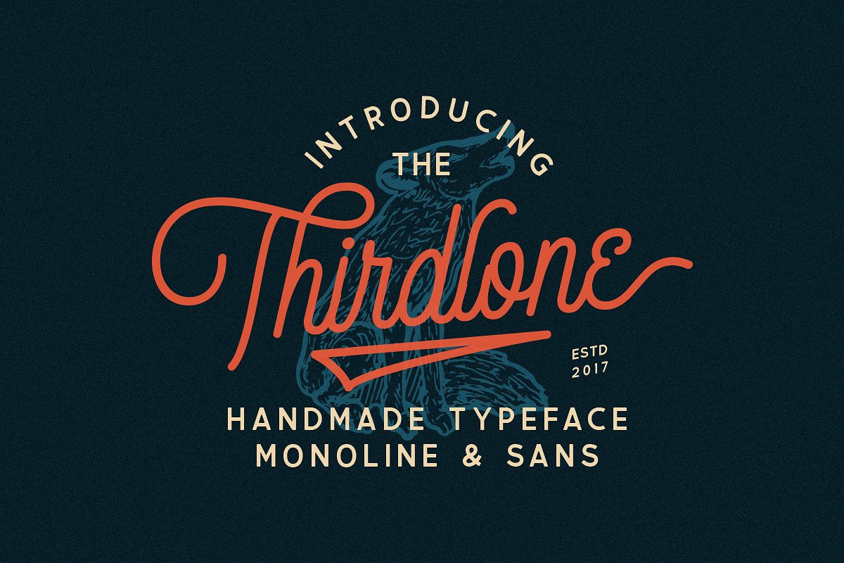 Thirdlone Handmande Font