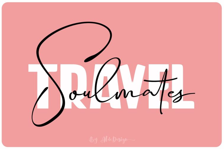 Travel Soulmates Font Duo