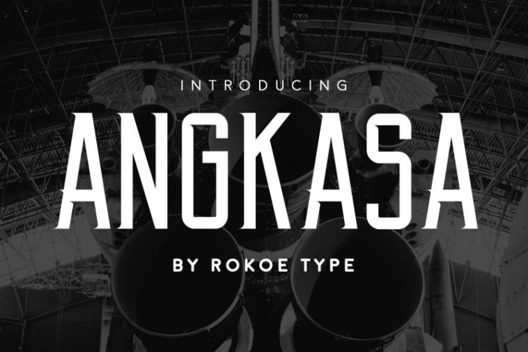 Angkasa Free Font Download