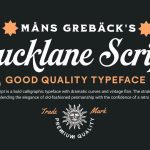 Bucklane Script Poster01
