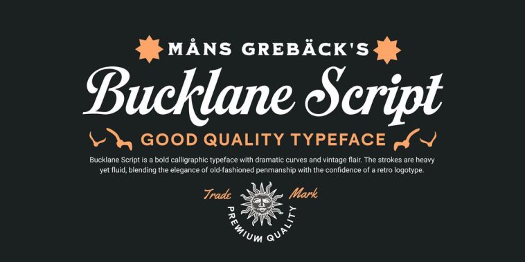 Bucklane Script Poster01