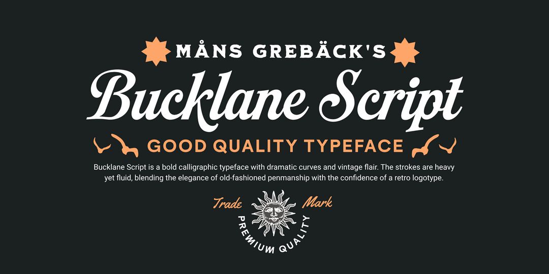 Bucklane Script Poster01